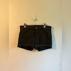 Express Black Jean Shorts for Women Size 10